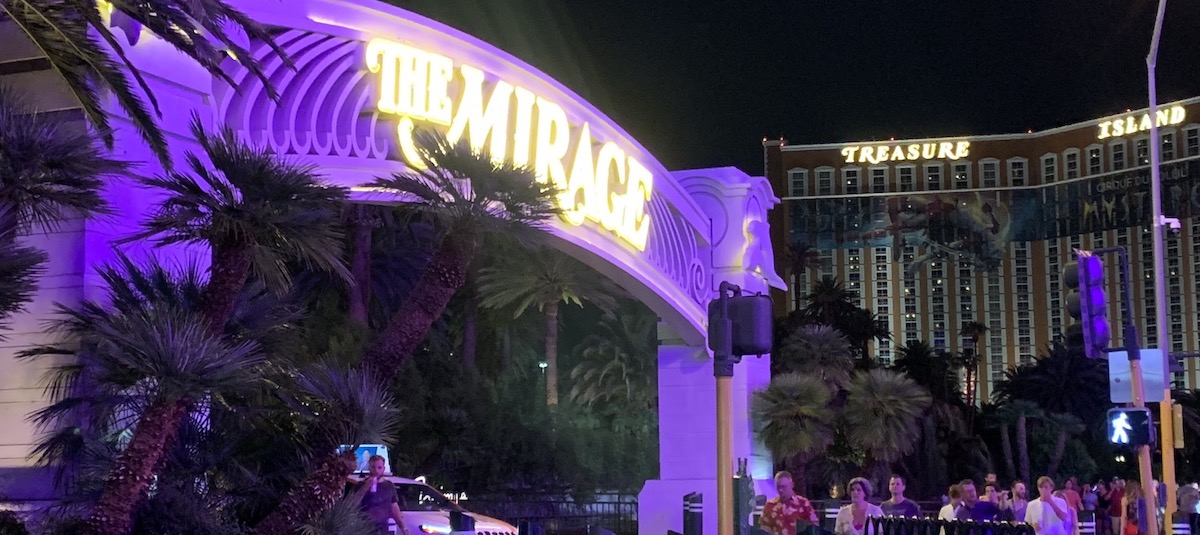 Entrance to the Mirage
